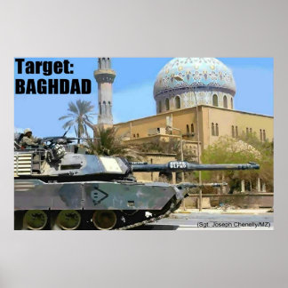 Mål: Bagdad Poster