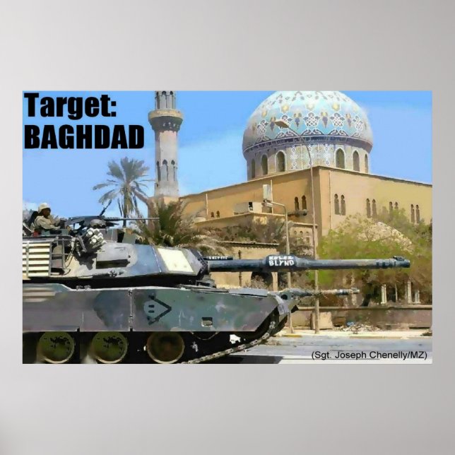 Mål: Bagdad Poster (Framsidan)