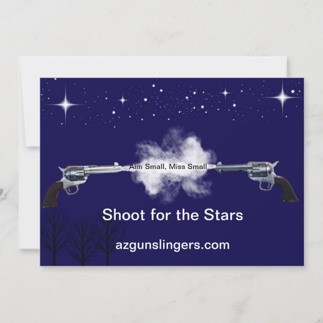 Mål Designat för Fast Draw 6-tumsmål (Framsida)