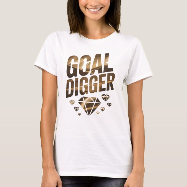 Mål-Digger T-Shirt (Framsida)