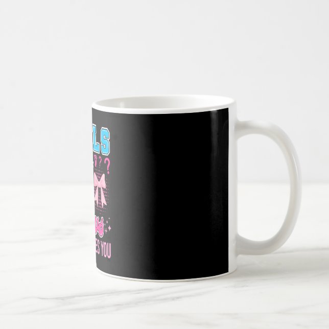 Mål eller bågar Pappa älskar dig Könsbestämmande f Kaffemugg (Höger)