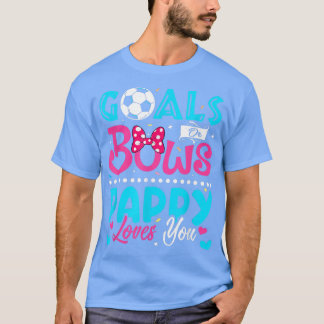 Mål eller Bows Funny Pappy Kärlek Du Gender Visa T Shirt