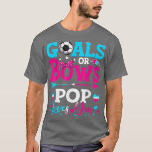 Mål eller Bows Funny Pop Kärlek du Gender Visa BA T Shirt
