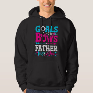 Mål eller stränger Far Kärlek som du Gender Visa B Hoodie