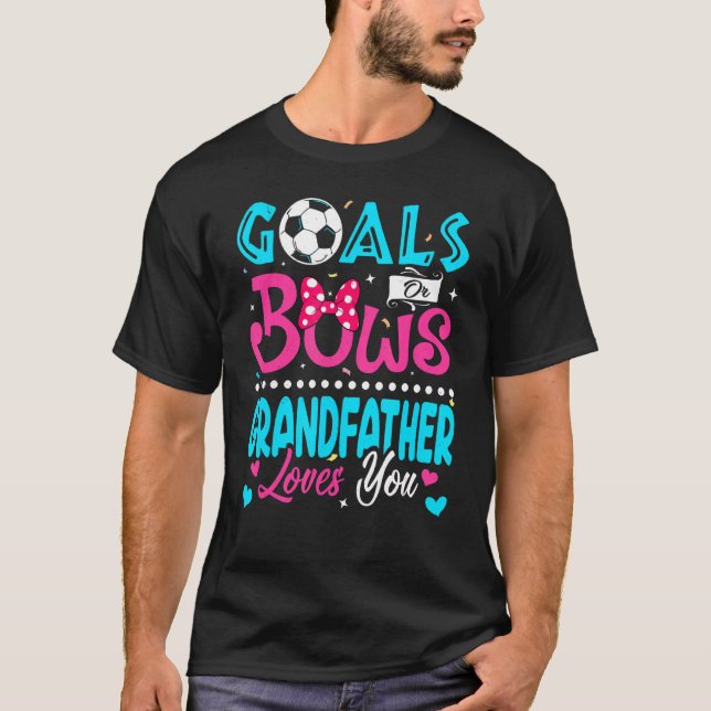 Mål eller suggor Grandfather Kärlek You Gender Rev T Shirt (Framsida)