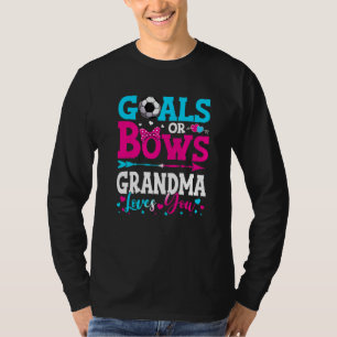 Mål eller suggor Grandma Kärlek du Gender Reveal B T Shirt