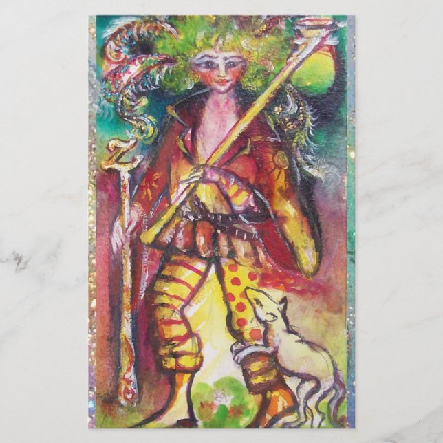 MÅL FÖR BORTTAPPADEN SHADOWS/FOOL BREVPAPPER (Framsida)