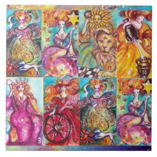 MÅL FÖR BORTTAPPADEN SHADOWS /STAR,MÅNE,SOL,EMPRES KAKELPLATTA