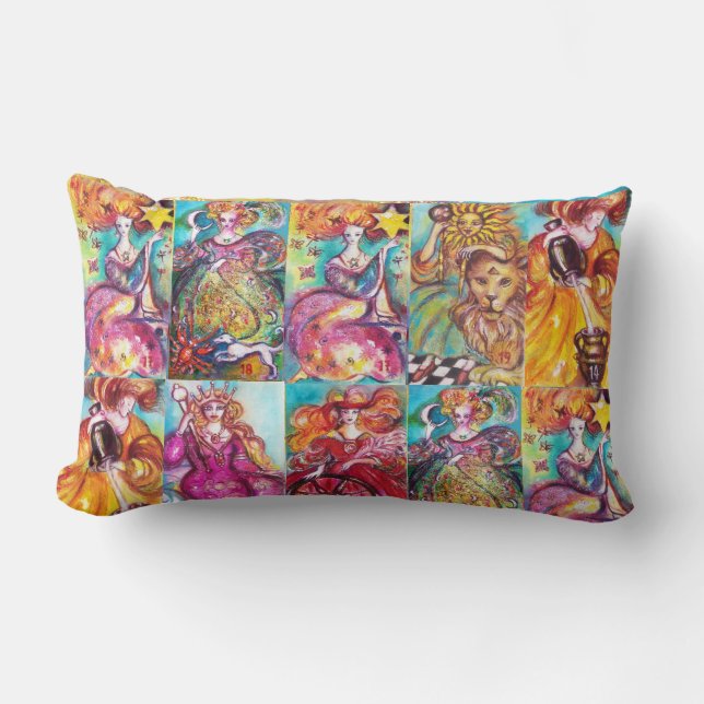 MÅL FÖR BORTTAPPADEN SHADOWS /STAR,MÅNE,SOL,EMPRES LUMBARKUDDE (Framsida)