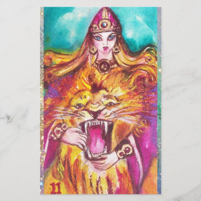 MÅL FÖR BORTTAPPADEN SHADOWS/STRENGHT/FORTITUDE BREVPAPPER (Framsida)