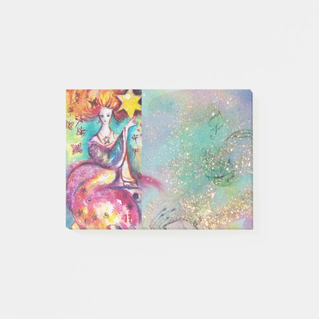 MÅL FÖR BORTTAPPADEN SKADOWS/STAR POST-IT BLOCK (Framsida)