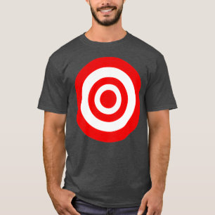 Mål för Dartboard-tavla för Bullseye Dart-tavla T Shirt
