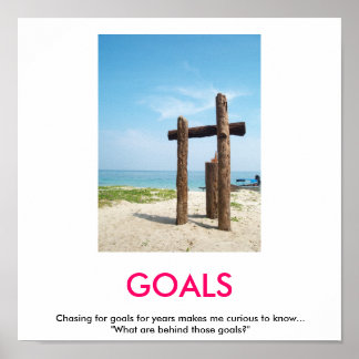 MÅL för demotiv poster