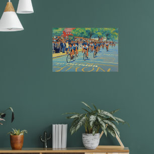 Mål för den 2:a etappen Tour de France 1969 Falsk Poster