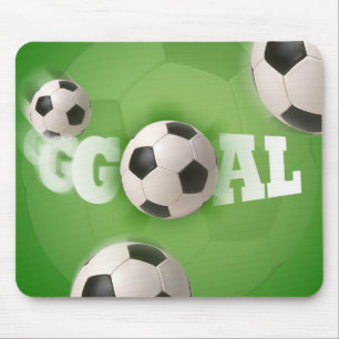 Mål för fotbollbollfotboll - Mousepad Musmatta