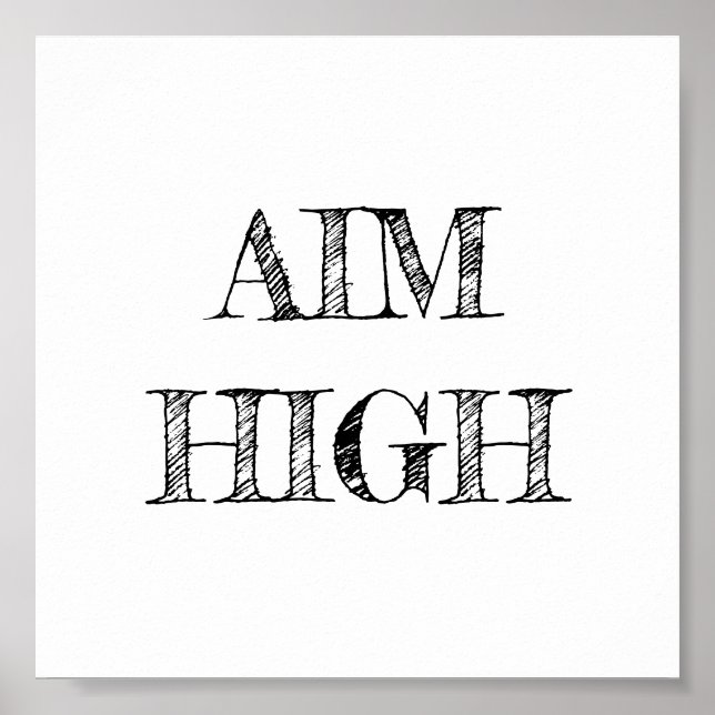 Mål för högminimalistisk Poster (Framsidan)