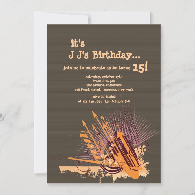 Mål för inbjudan till Himlar (Framsida)