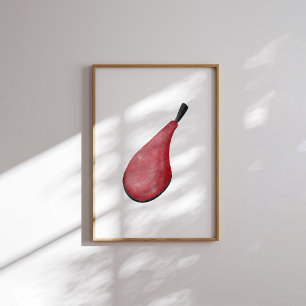 Mål för vattenfärg Martialkonst poster