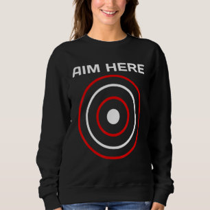 Mål Här mörka måltagnings-cl för spelare T Shirt