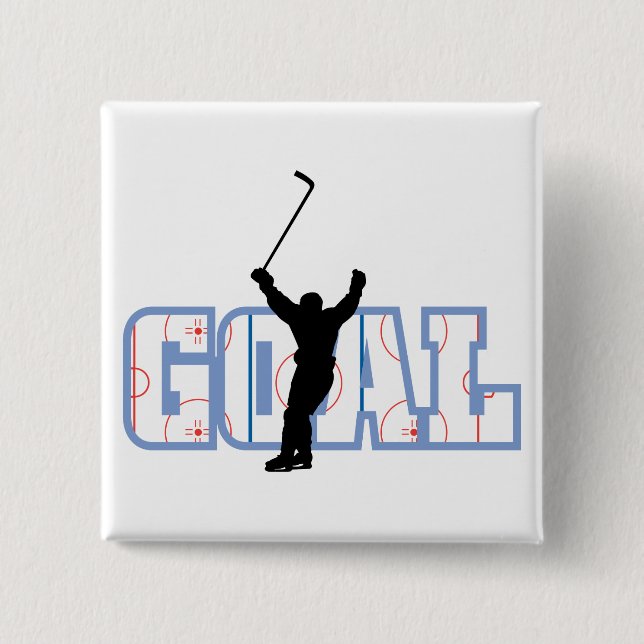 Mål - Ice Hockey Score - Idrottsgåvor Knapp (Framsida)