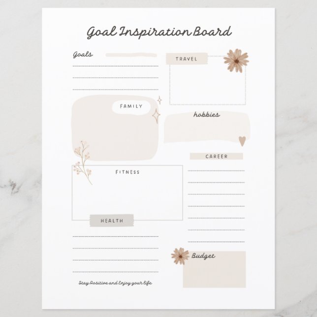 Mål Inspirationsstyrelse Planeringssida  (Framsida)