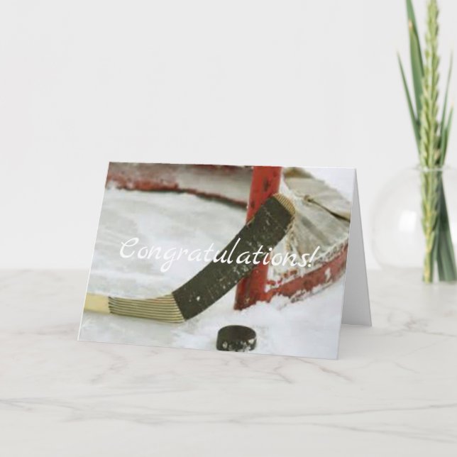 mål ishockeynät kort (Framsida)