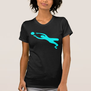 Mål Keeper - Cyan T Shirt