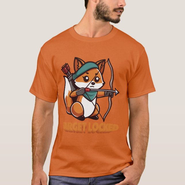 mål låst - arkerfot t shirt (Framsida)