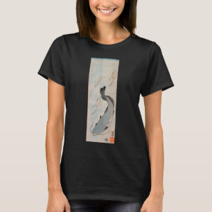 Mal och små fiskar - Vintage japanskt marin L T Shirt