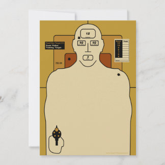 Mål Pappert, Gun Man Shooting Target