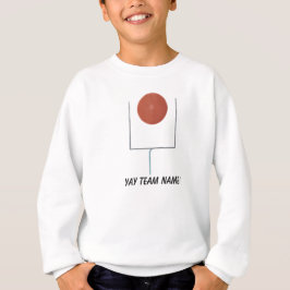 Mål Skapar Yay Team Namn Football Shirts T-shirt