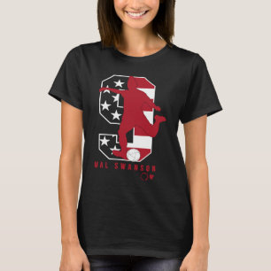 Mal Swanson 9 USWNT Players Association USA Octer T Shirt