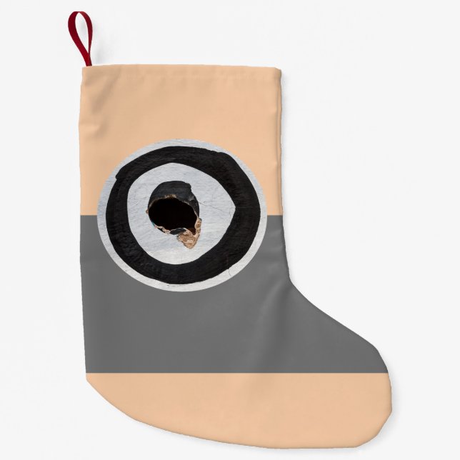 mål-tårar upp liten julstrumpa (Framsidan)