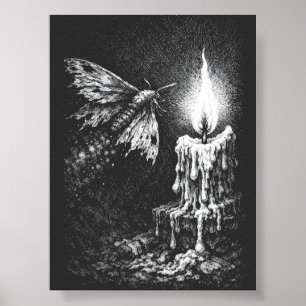 Mal till lågan — av BurnsInHell Poster