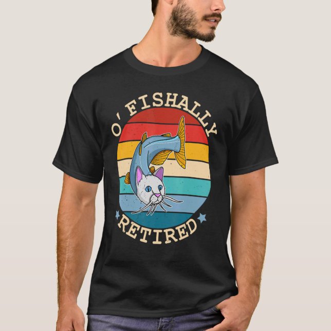 Mal Wels Mal Fiske Humor 8 T Shirt (Framsida)