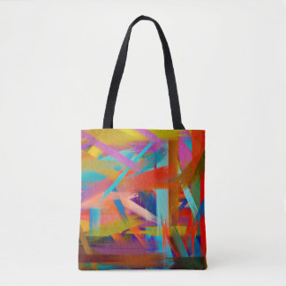 Måla Abstrakt Art #8 Tygkasse