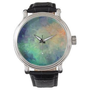 Måla Abstrakt Art Armbandsur