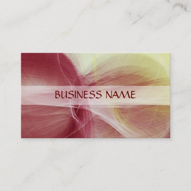 Måla Abstrakt Artikel 11 Visitkort (Framsida)