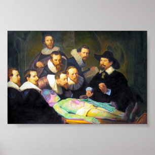 Måla anatomlektioner med Vågrät Alien Poster