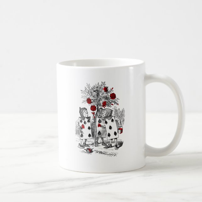 Måla de röda ro kaffemugg (Höger)