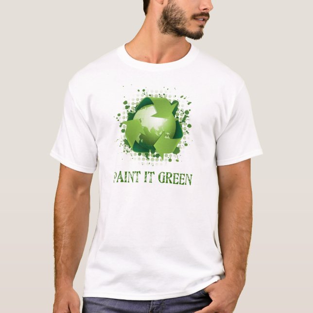 MÅLA DET SOM ÄR GRÖNT TEE (Framsida)