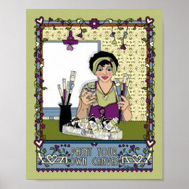 Måla din egen arbetsyta_A_8x10 Poster