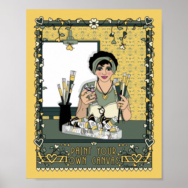 Måla din egen arbetsyta_C_8x10 Poster (Framsidan)