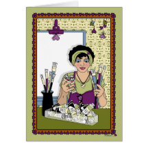 Måla ditt eget arbetsyta_A_Greeting-kort