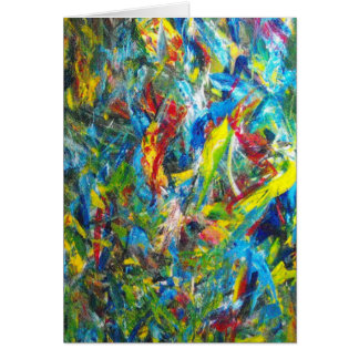 Måla ditt eget Lycklig-kort Hälsningskort