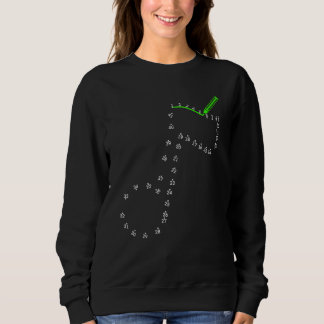 Måla efter nummer, musikanteckning t shirt