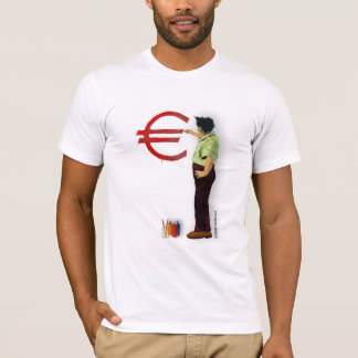 Måla euroen t shirt