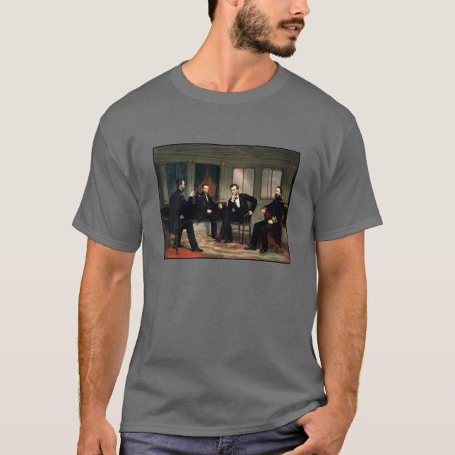 Måla för inbördeskrigfackföreningsledare t shirt (Framsida)