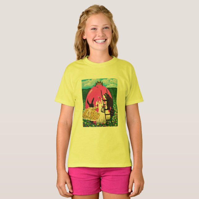 Måla GIANT EGG T-Shirt (Hel framsida)