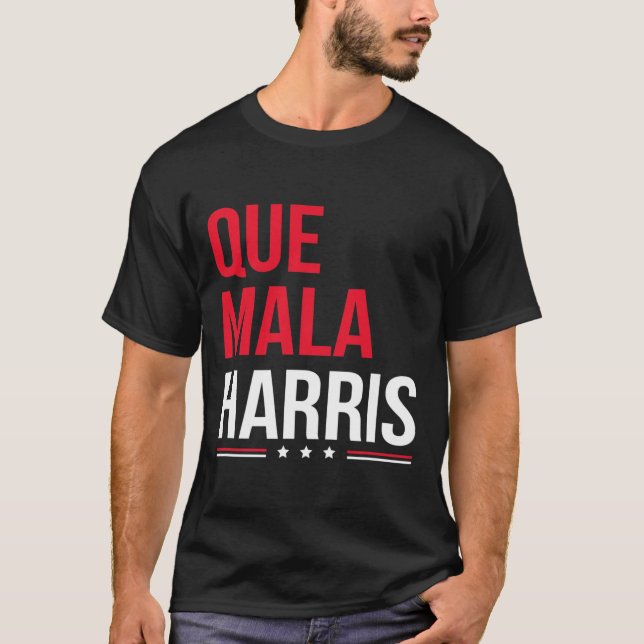 Mala Harris Anti Kamala Harris Joe Biden Gräns Pr T Shirt (Framsida)